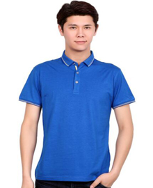 現(xiàn)貨寶藍(lán)色T恤衫