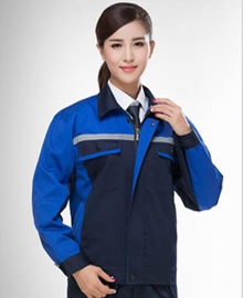 滌棉長袖防靜電服定做