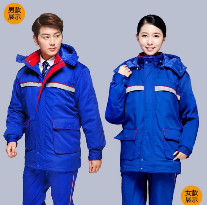 冬季工作服正面圖片