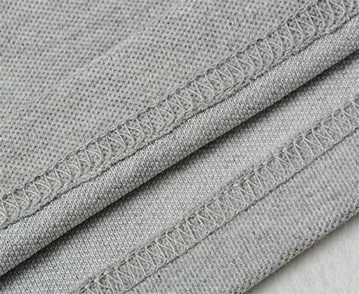 順豐T恤衫定做款式(圖4) 順豐工作服下擺細節