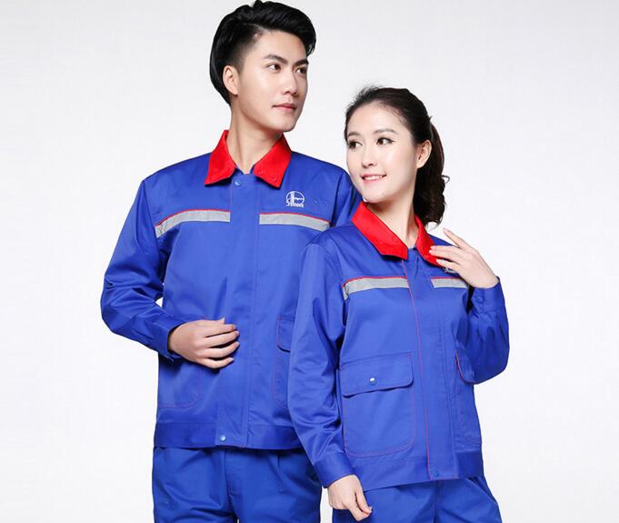 春秋工作服正面