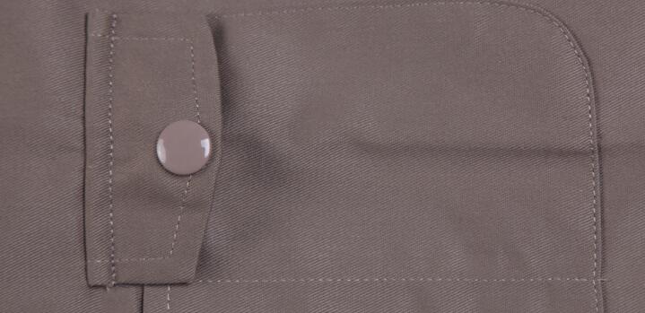 滌棉工作服定做(圖3) 滌棉工作服口袋