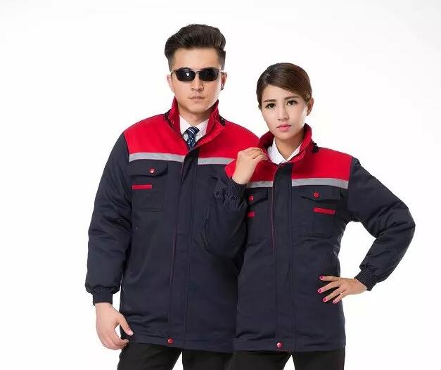 冬季工作服拼色款