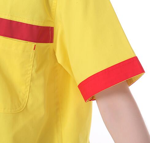 防靜電服定做,防靜電工作服(圖6) 防靜電服袖口細節