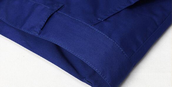 深藍色半袖工服款式(圖5) 工服褲口袋