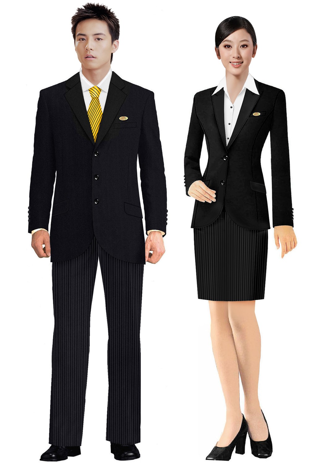 酒店工作服多少錢一套？