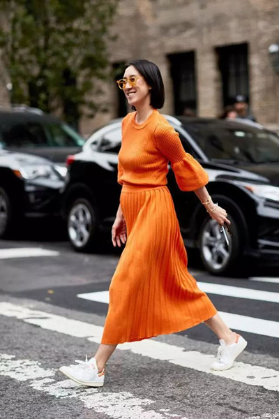 秋季毛衣搭配，時尚又美麗(圖1)