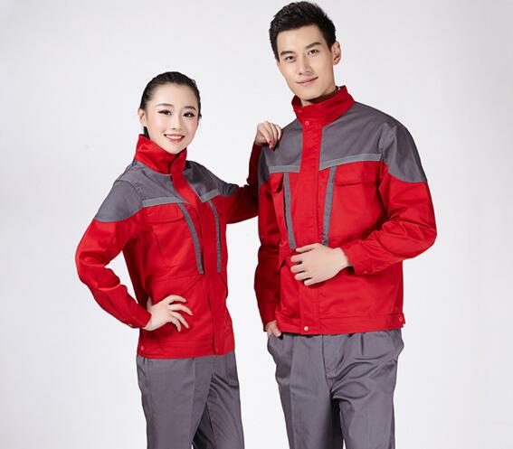 拼色工作服款式圖片