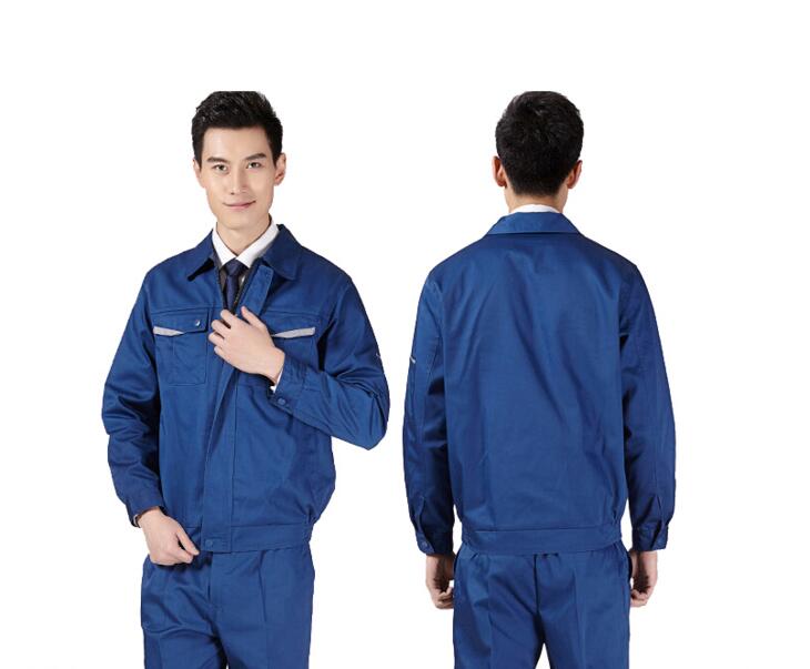 藍色滌棉工作服套裝(圖4) 藍色滌棉工作服套裝(圖4)