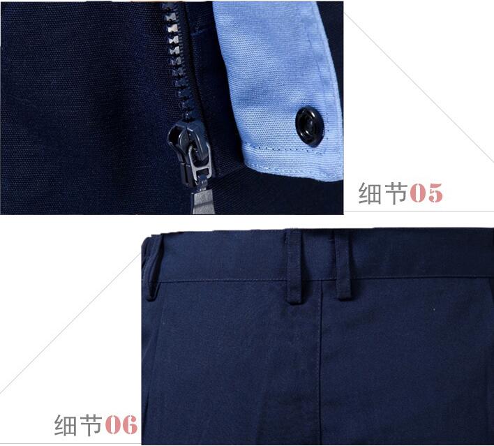 2018新款純棉防靜電工作服款式(圖4) 2018新款純棉防靜電工作服款式(圖4)