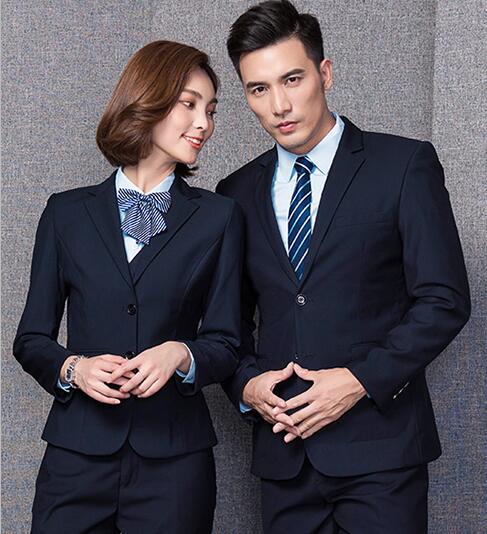 行政管理人員西服套裝(圖1) 行政管理人員西服套裝(圖1)