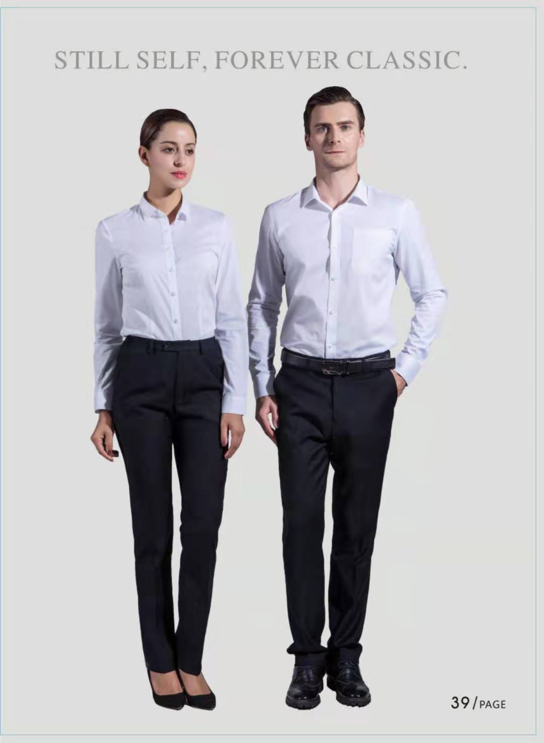 長袖白色襯衫定制(圖2) 長袖白色襯衫定制(圖2)