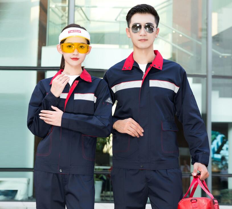 新款滌棉防靜電工作服(圖1) 新款滌棉防靜電工作服(圖1)